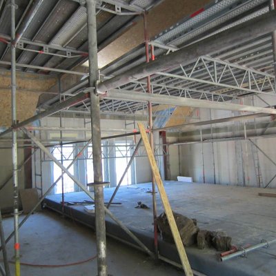 Schwimmbadinnendämmung Leer