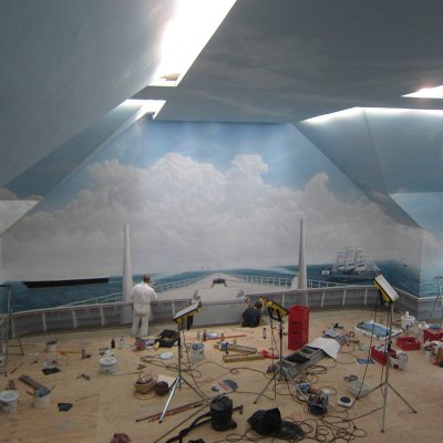 Schwimmbadinnendämmung Leer